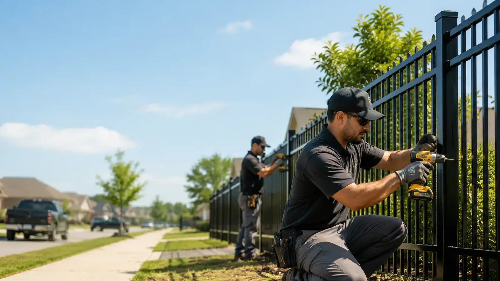 Metal Fence Installation in Rockville, MD
